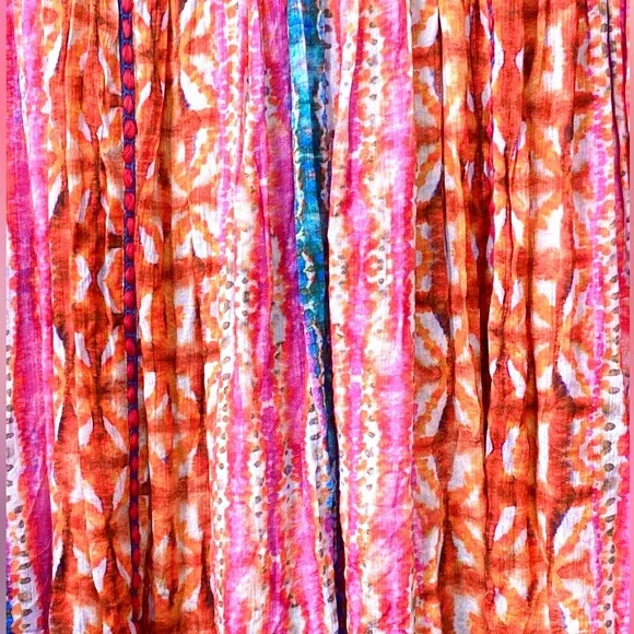 NWT Bl-ank London Anthropologie water color tie dye short sleeve dress small - Picture 5 of 13